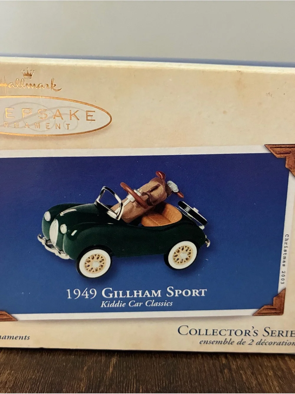 Hallmark 2003 Keepsake 1949 Gilliam Sport Ornament